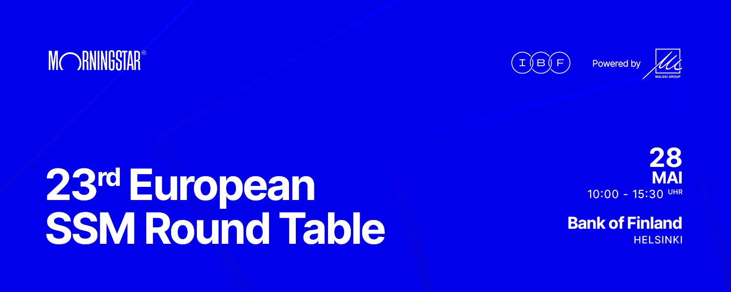 23rd European SSM Round Table