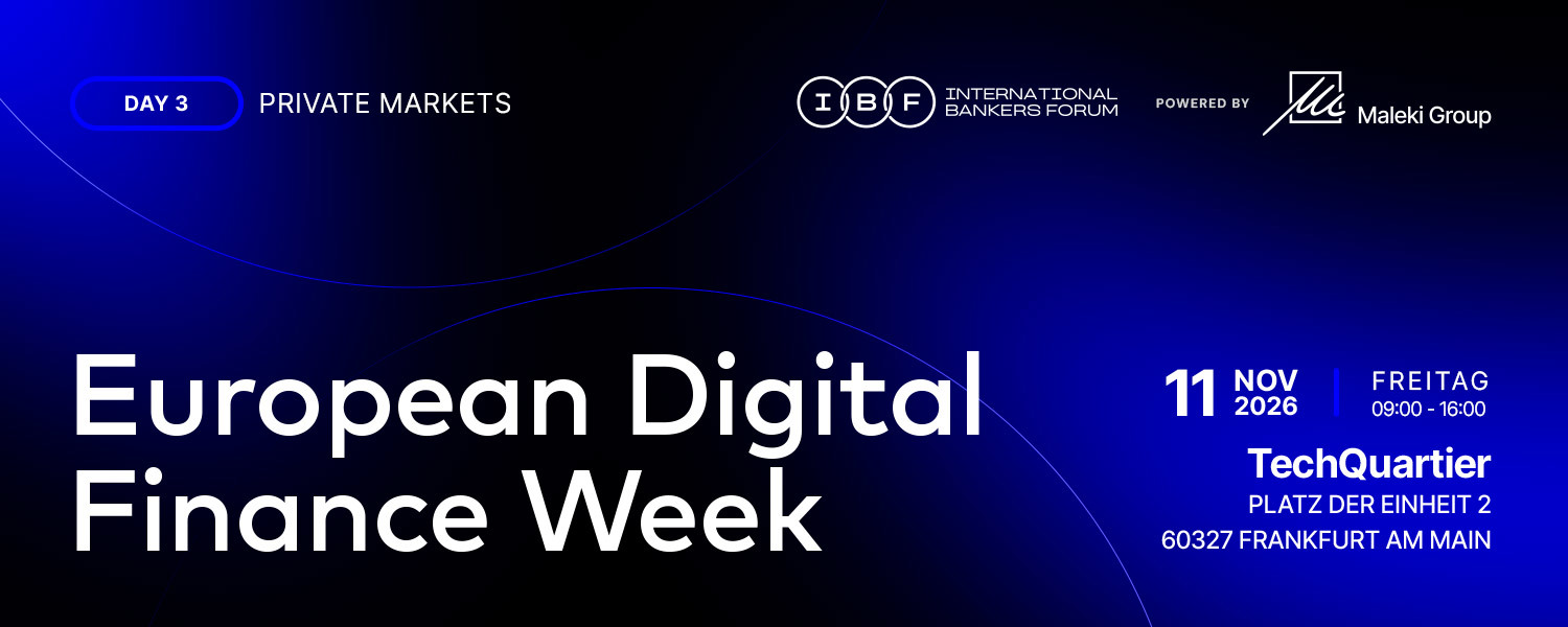 European Digital Finance Week Day 3: Private Markets 