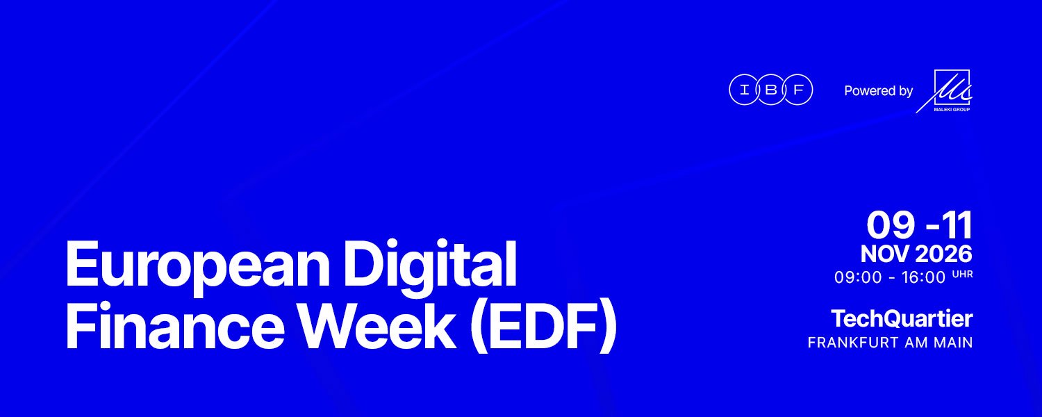 European Digital Finance Week (EDF) 2026