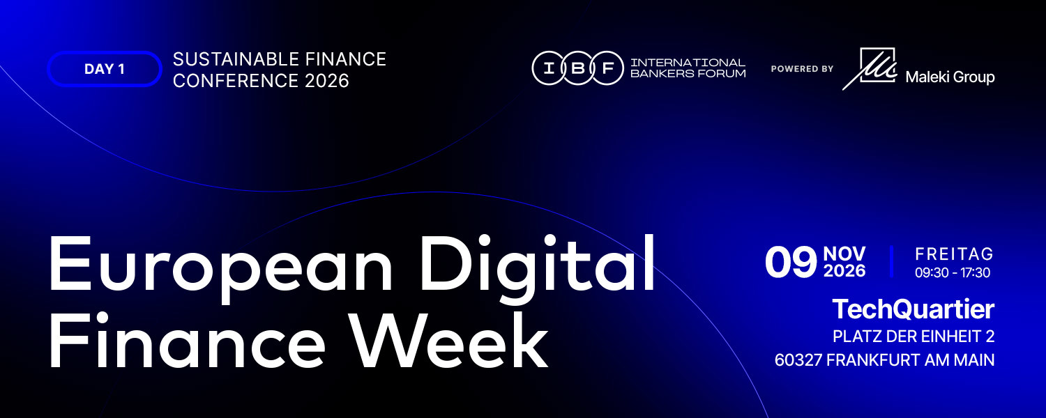 European Digital Finance Week Day 1: Sustainable Finance