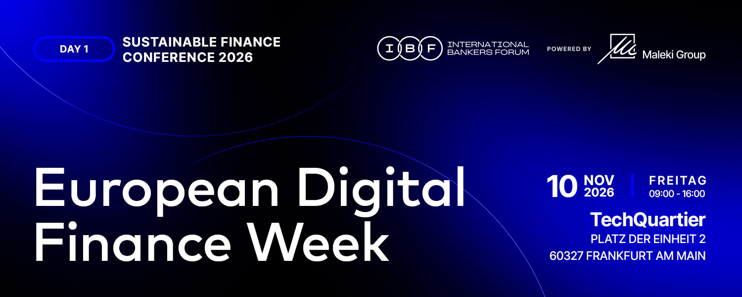 European Digital Finance Week Day 1: Sustainable Finance