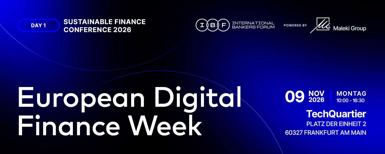 European Digital Finance Week Day 1: Sustainable Finance