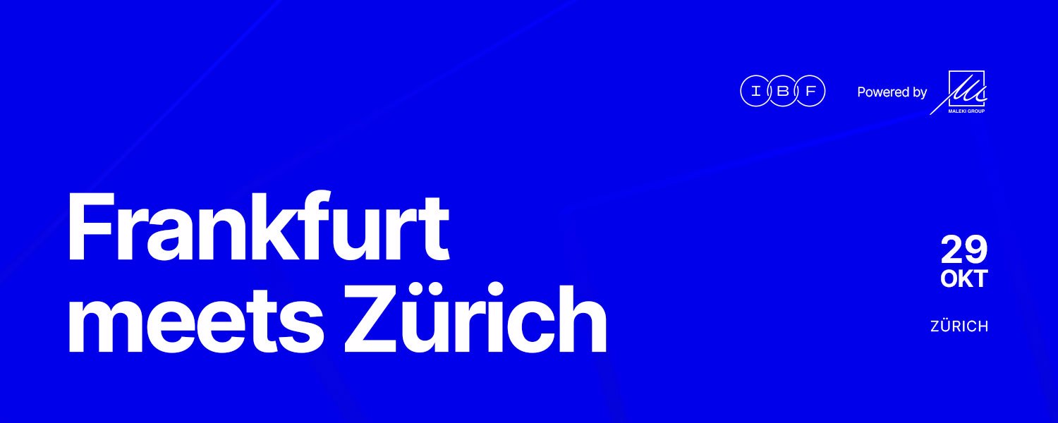 Frankfurt meets Zürich