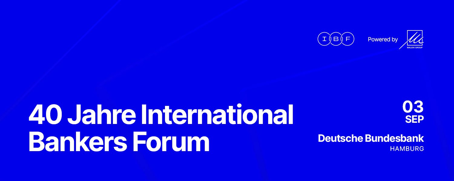 40 Jahre International Bankers Forum - Hamburg