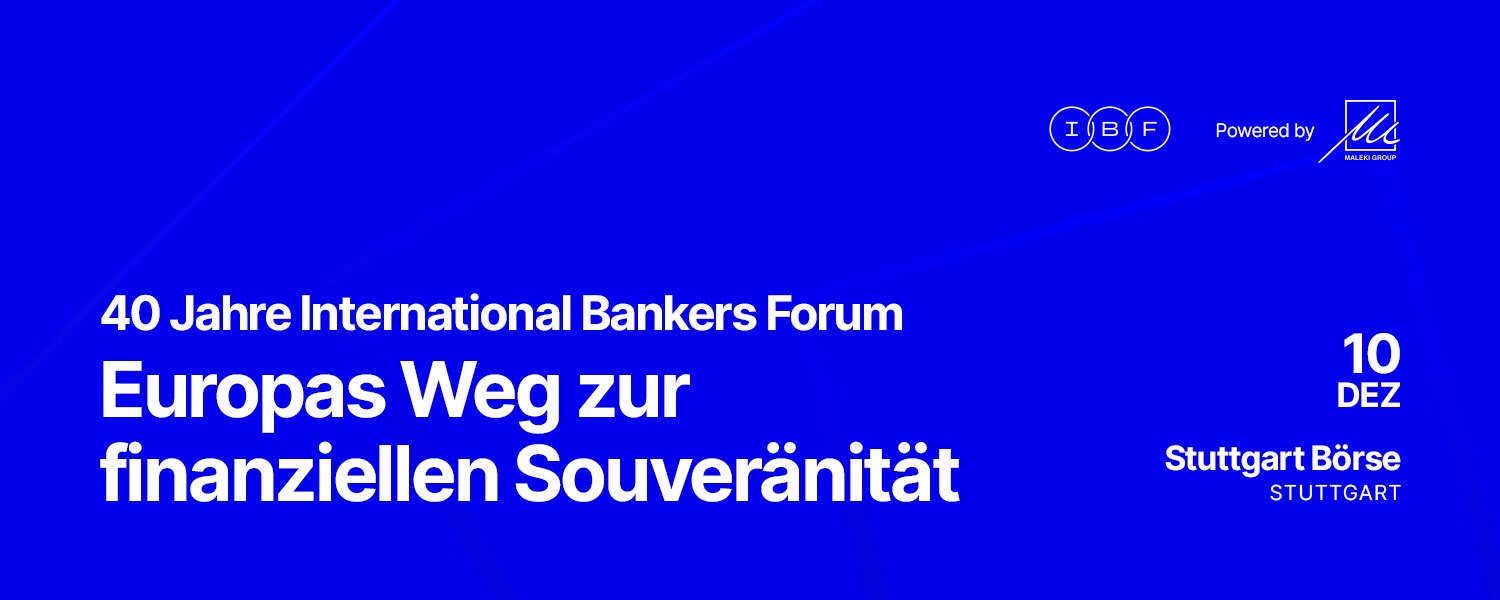 Europas Weg zur finanziellen Souveränität - Stuttgart