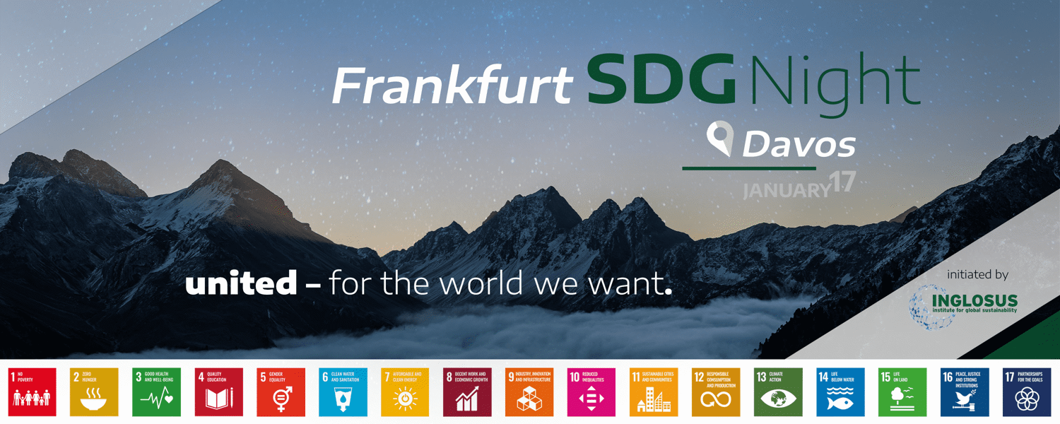 Frankfurt SDG Night Davos - World Economic Forum 2023
